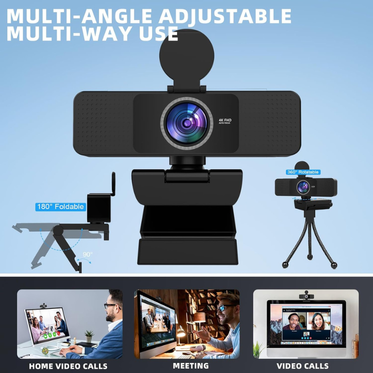 Webcam 4K Ultra HD