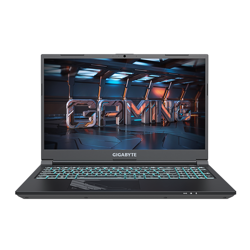 Gigabyte Gigabyte G5 Ordi Portable Gaming 15,6" (1080p) - RTX 4060 - i7 dix coeurs 4,7 GHz - 16Go RAM Noir 512Go SSD Neuf Guadeloupe