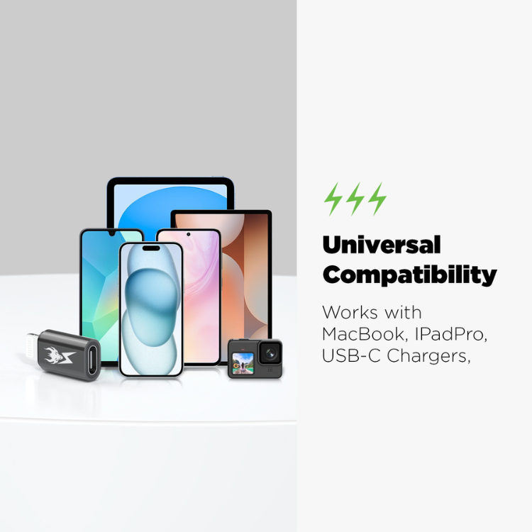AmpNergy Passport Adaptateur USB-C vers Lightning