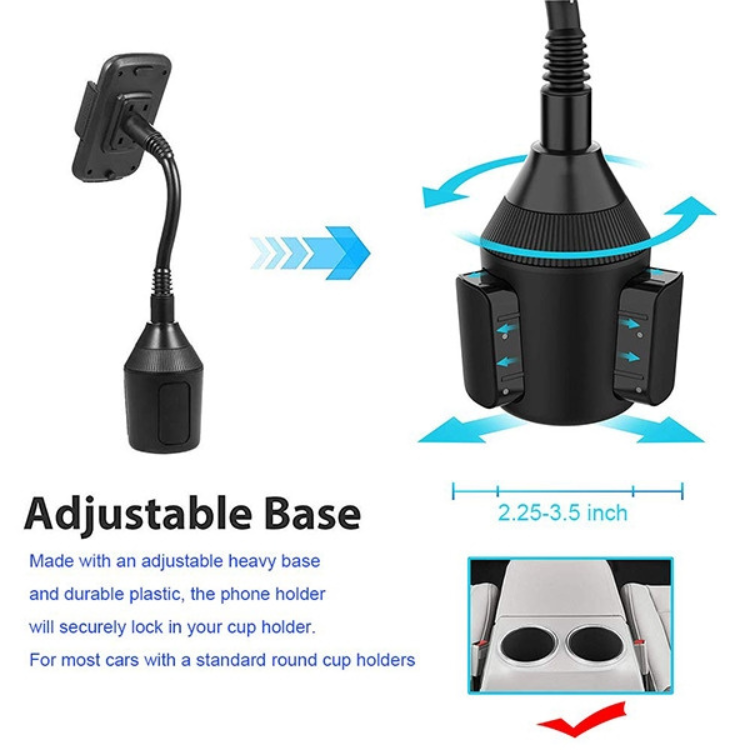 MyBat Support téléphone porte-gobelet voiture