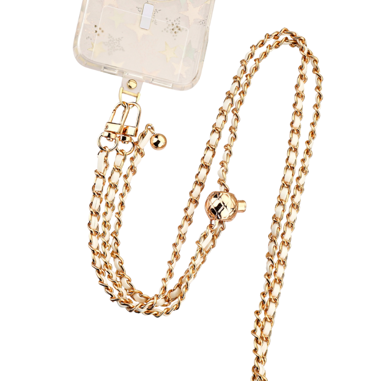 MyBat Gilded Ivory Bandoulière chaîne de luxe dorée