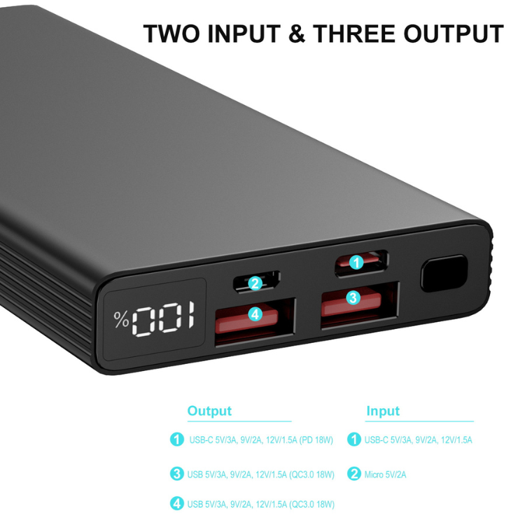 MyBat Pro Batterie externe 10000mAh