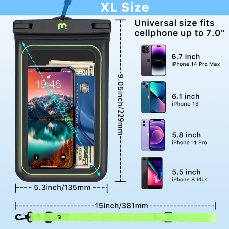 MyBat-pro Waterproof Pouch Pochette pour smartphone étanche MAX