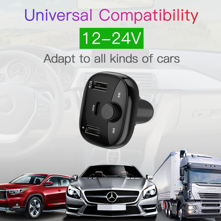 MyBat Pro Transmetteur FM avec chargeur voiture