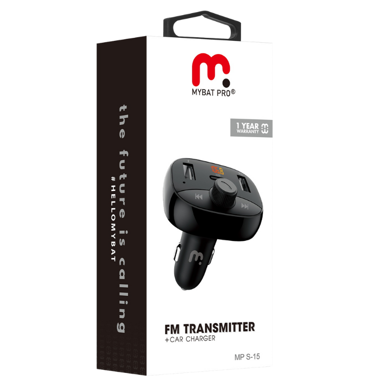 MyBat Pro Transmetteur FM avec chargeur voiture
