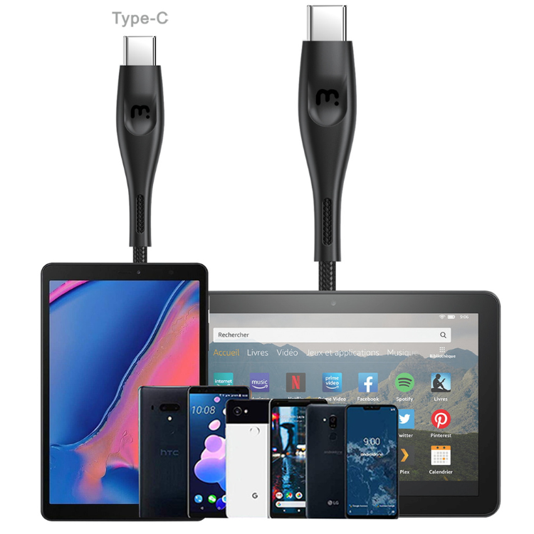 MyBat Pro Câble USB-C vers USB-C 2m