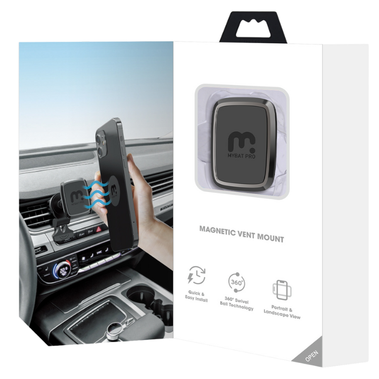MyBat pro Universal Support magnétique grille d’aération voiture