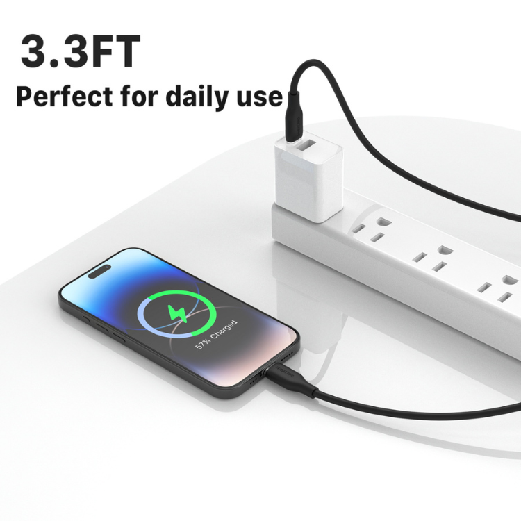 MyBat Pro Cable USB-C à USB-C en Silicone, 1m