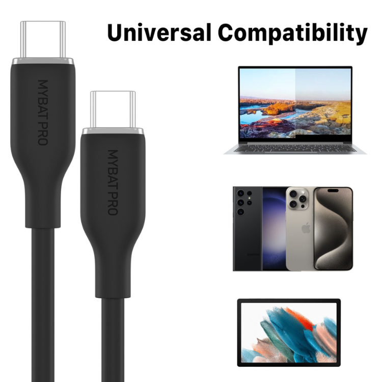 MyBat Pro Cable USB-C à USB-C en Silicone, 1m