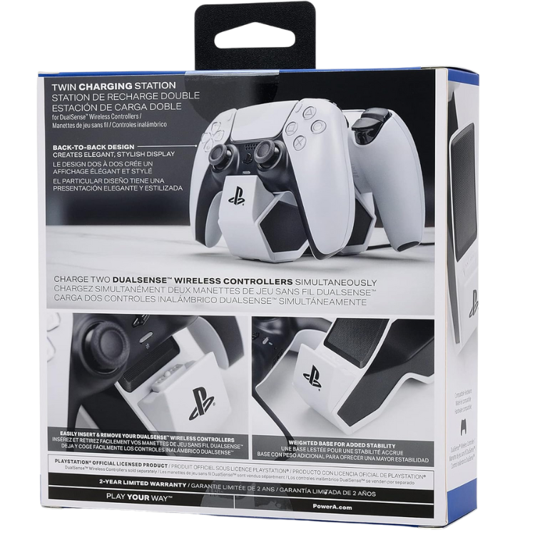 PowerA Station de recharge double pour manettes DualSense PS5