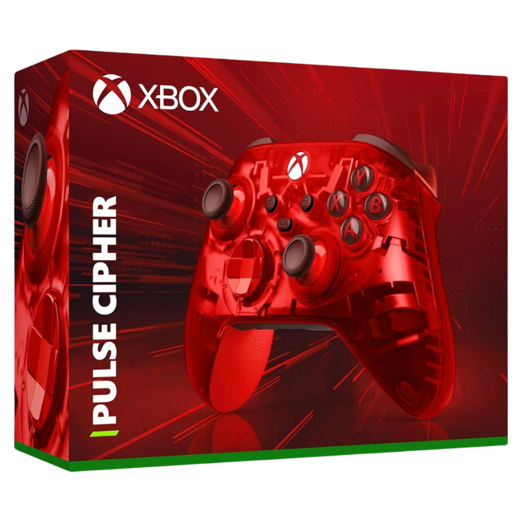 Microsoft Manette pour Xbox Red Translucide