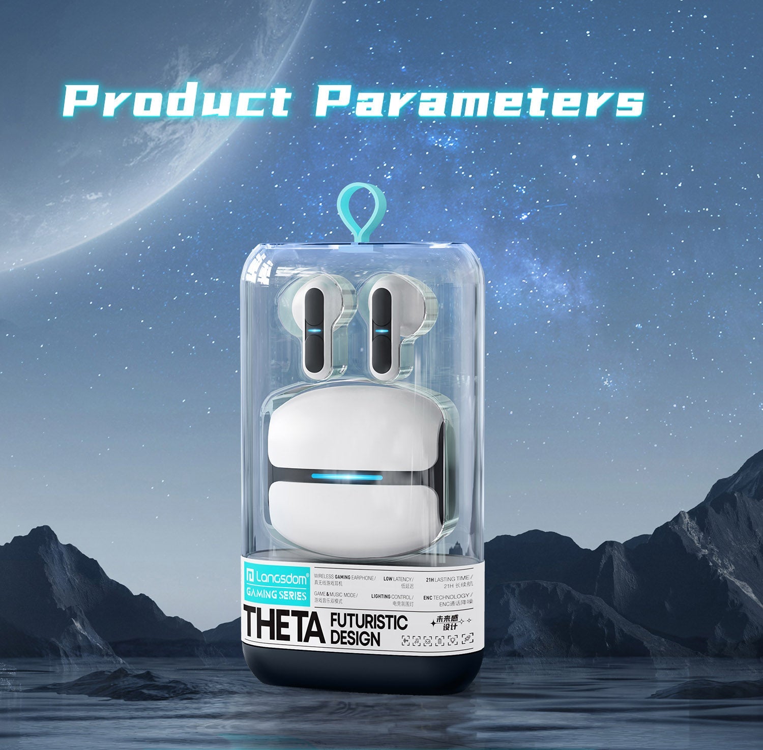 EarBud Theta - Ecouteurs Sans Fil - TG11
