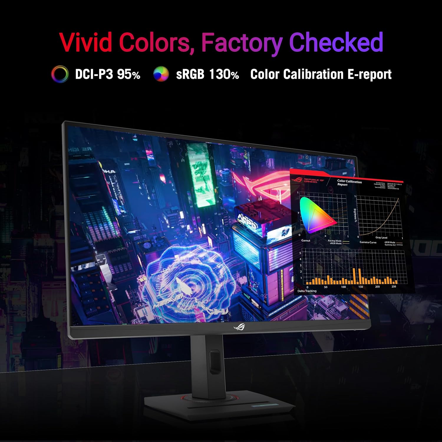 Écran Ordi Gaming 27" 4k - ASUS ROG Strix XG27 - 4k (3840 x 2160), 160Hz, 1ms