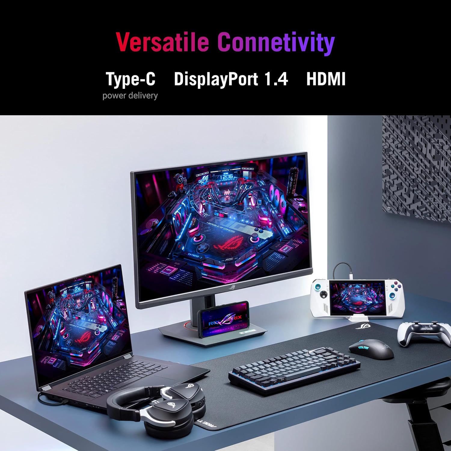 Écran Ordi Gaming 27" 4k - ASUS ROG Strix XG27 - 4k (3840 x 2160), 160Hz, 1ms