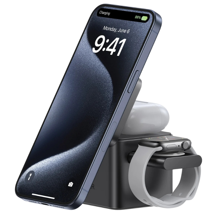 ANKER MAGGO 3 EN 1 - Chargeur Sans fil