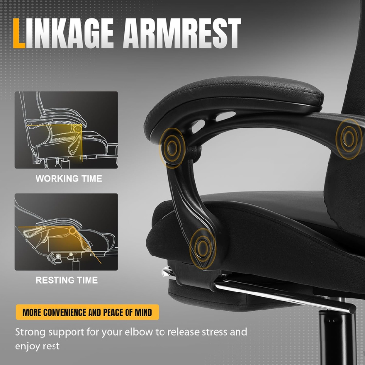 GTPLAYER Chaise Gamer inclinable