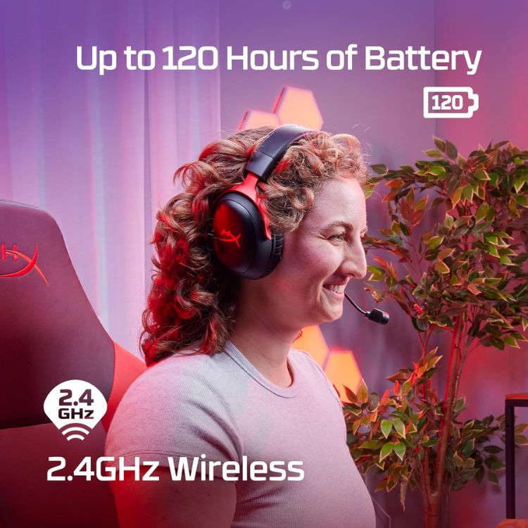 HyperX Cloud III Wireless Casque Gaming Sans Fil