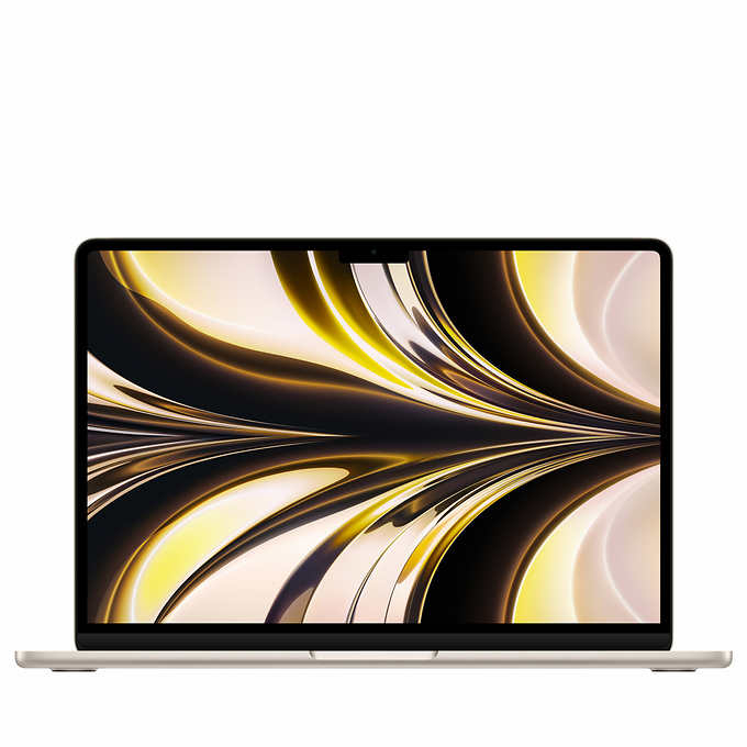 Apple Macbook Air 13,6" (2022) - M2 - 8Go mémoire unifiée Lumière stellaire Guadeloupe