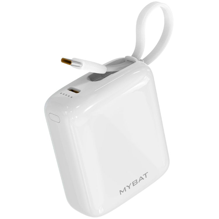 MyBat PowerLoop Batterie externe 10000mAh avec câble USB-C intégré