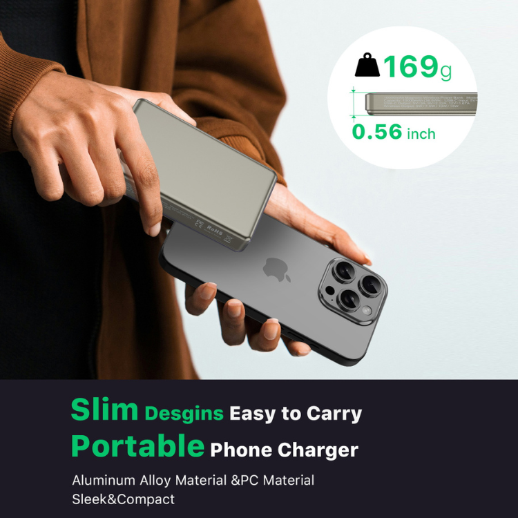 Mybat Snap+Go Batterie externe Magsafe 10000mAh