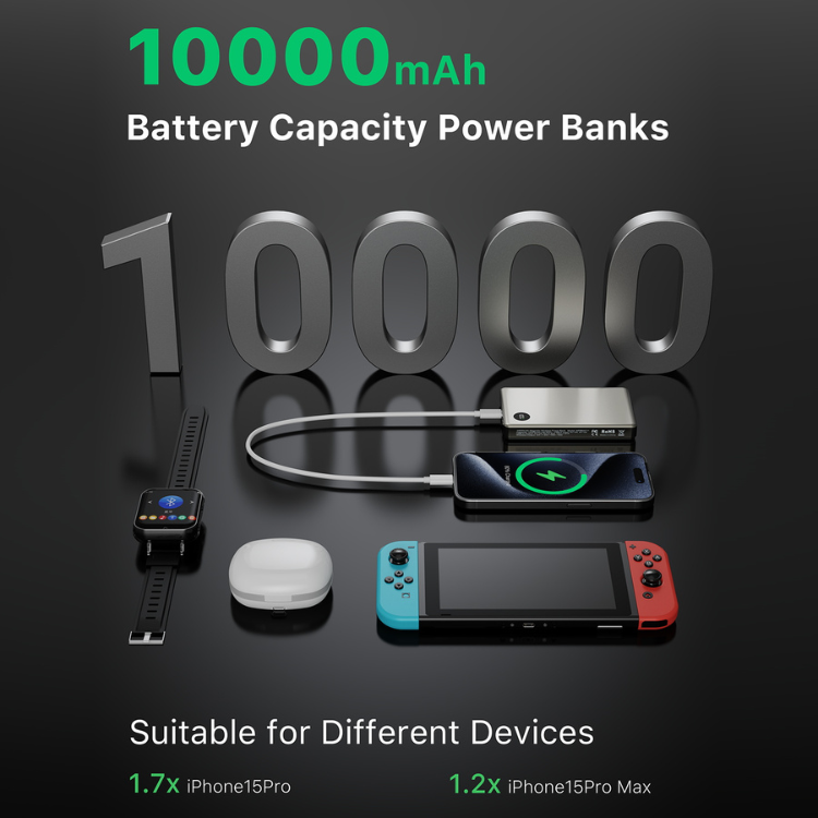 Mybat Snap+Go Batterie externe Magsafe 10000mAh