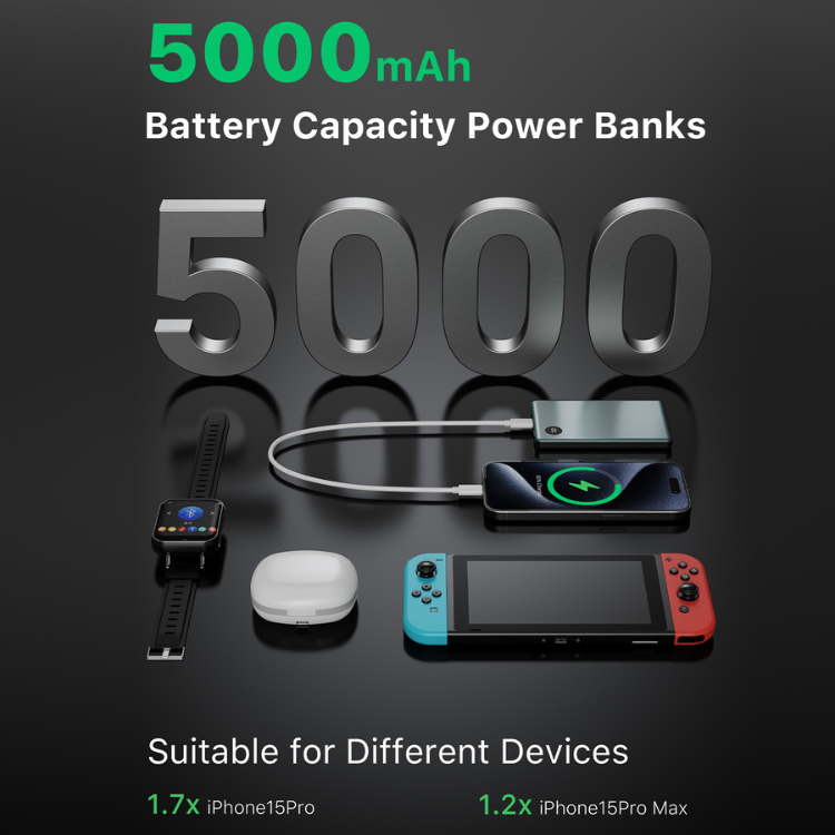 Mybat Snap+Go Batterie externe Magsafe 5000mAh