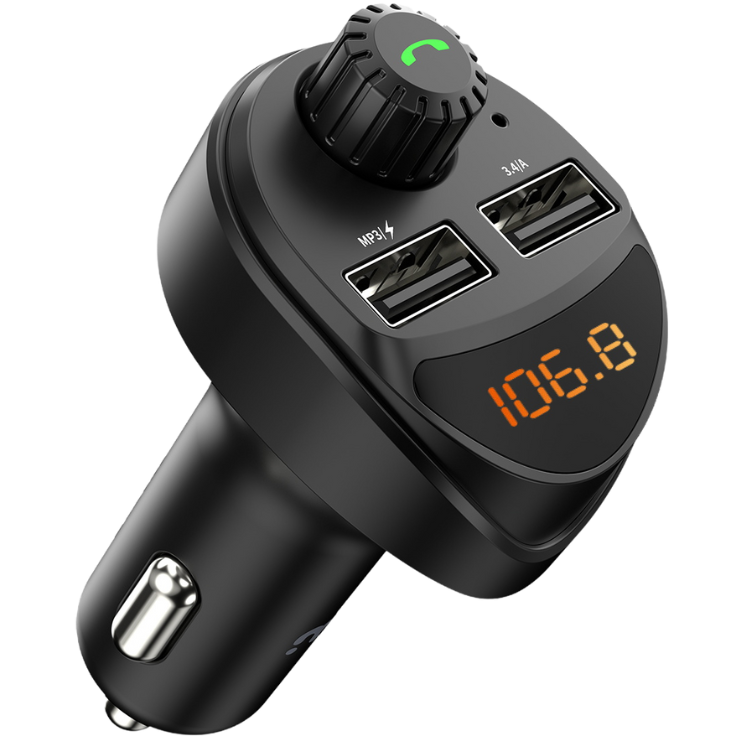 MyBat FM Transmitter Transmetteur FM + Chargeur voiture