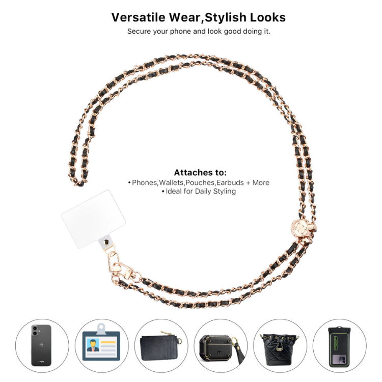 MyBat Onyx Luxe Bandoulière chaîne de luxe