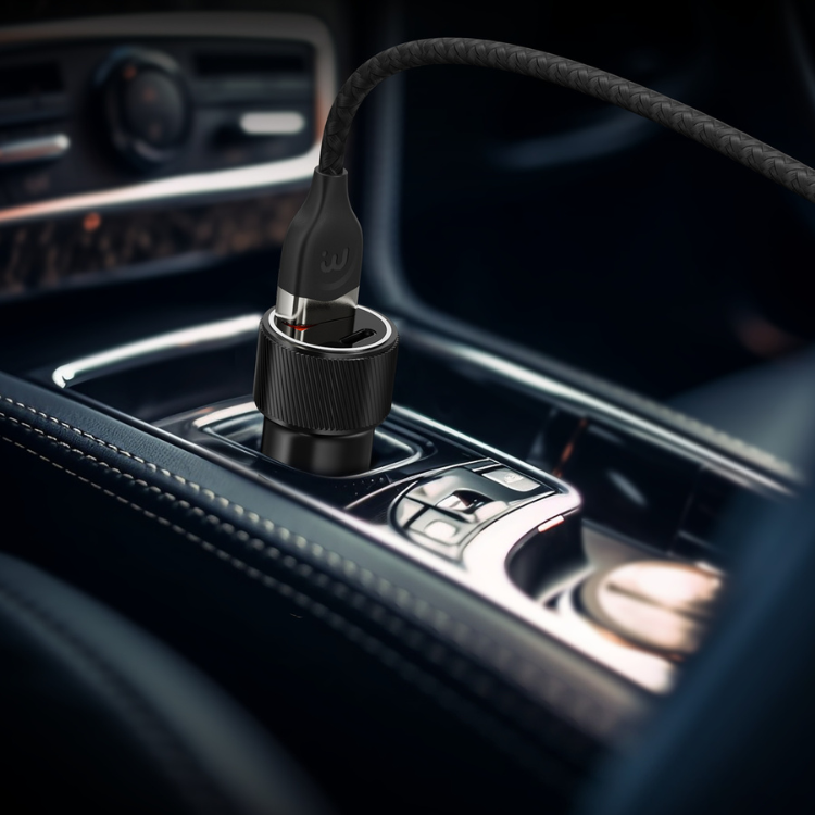 MyBat Pro Power Delivery X3 Chargeur voiture 30W 2en1 +câble USB-C