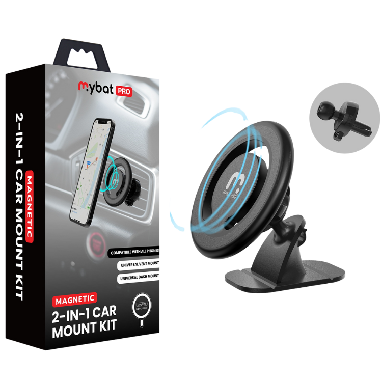 MyBat Pro Magnetic Support voiture magnétique 2-en-1