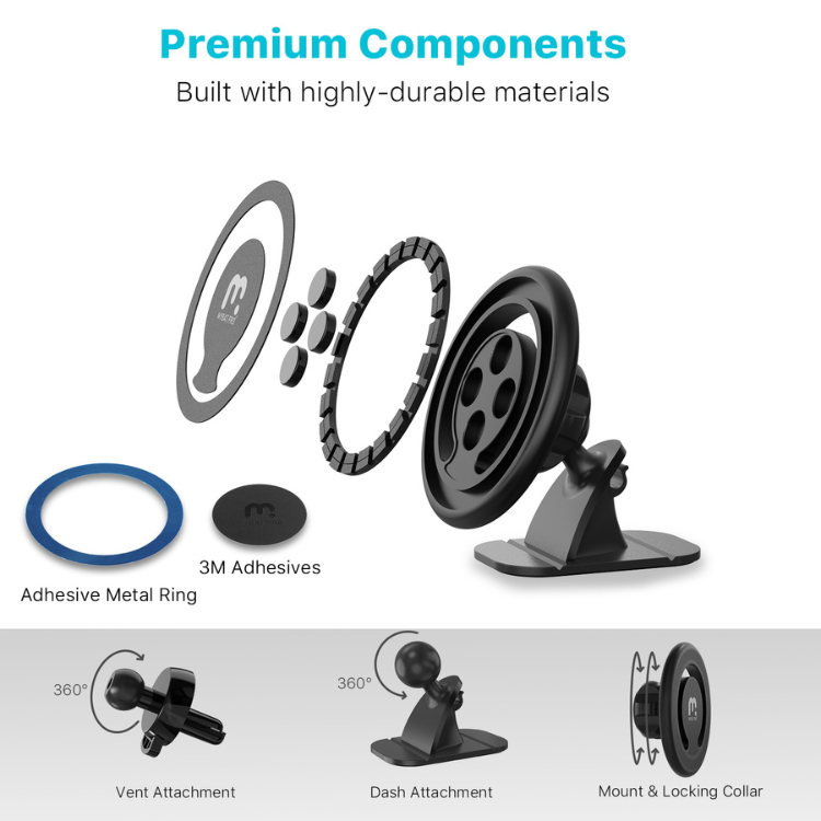 MyBat Pro Magnetic Support voiture magnétique 2-en-1