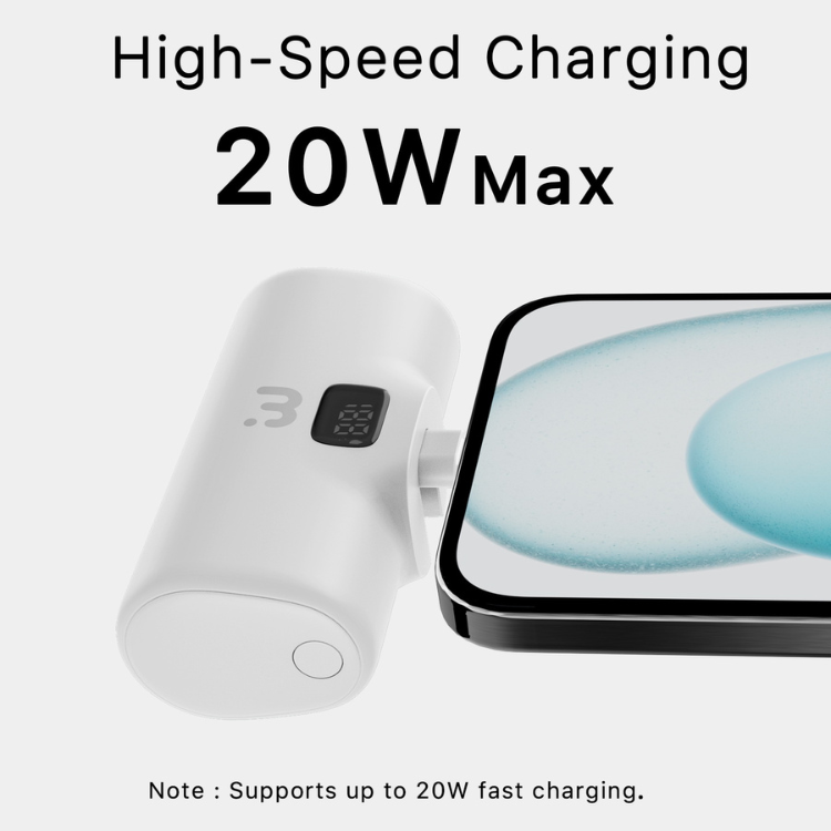 MyBat Plug+Go Batterie externe 5000mAh USB-C avec support intégré