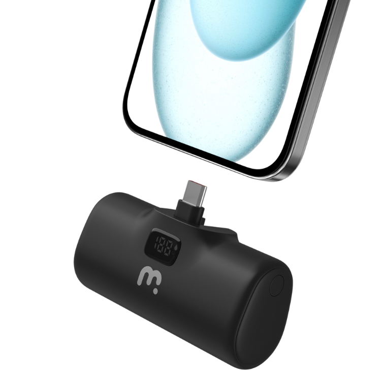 MyBat Plug+Go Batterie externe 5000mAh USB-C avec support intégré