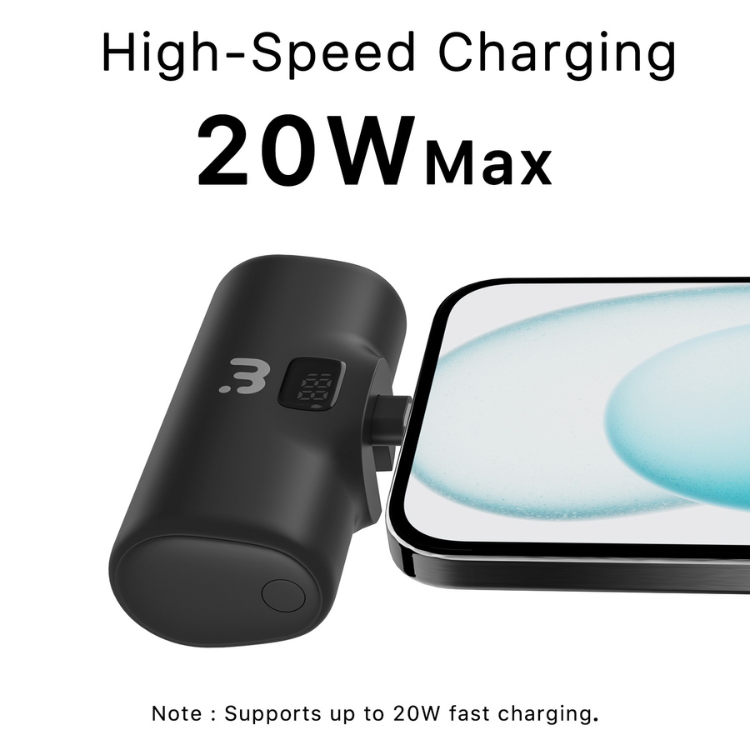 MyBat Plug+Go Batterie externe 5000mAh USB-C avec support intégré