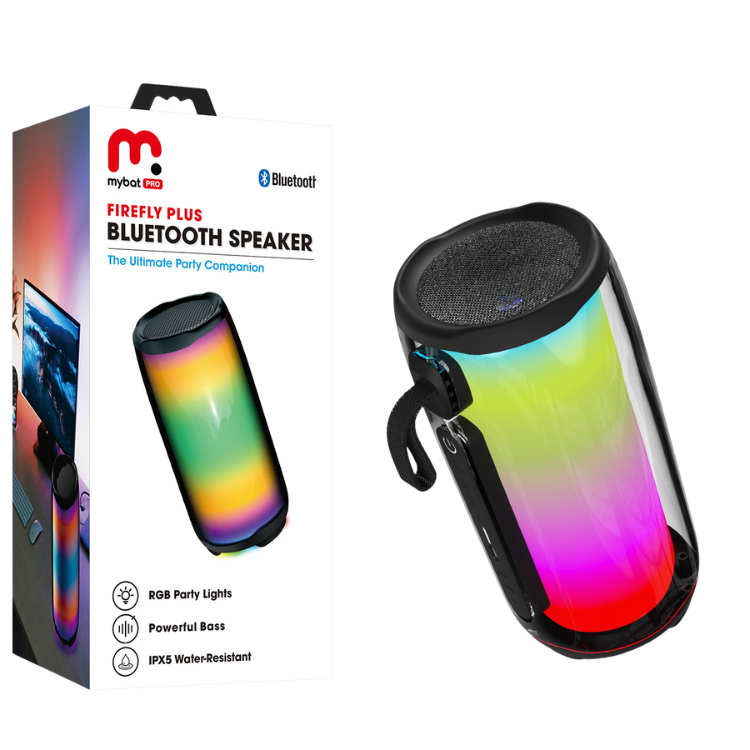 MyBat Pro Firefly Plus Portable Wireless Speaker - Black