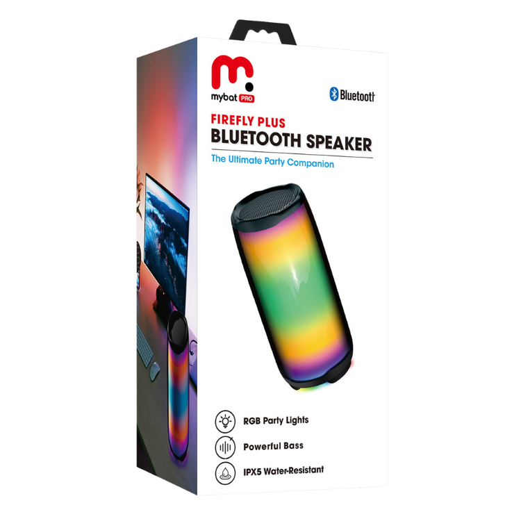 MyBat Pro Firefly Plus Portable Wireless Speaker - Black