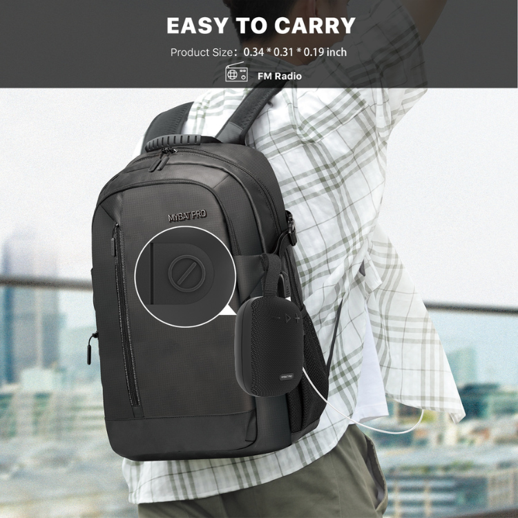 MyBat Pro Hook Portable Wireless Speaker - Black