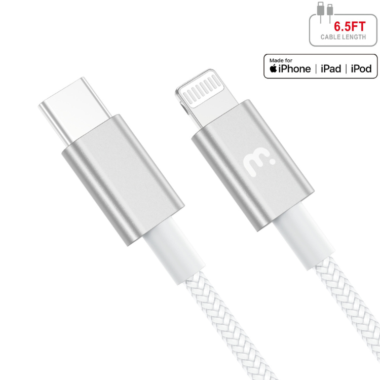 MyBat Pro MFi Câble USB-C vers Lightning 2m