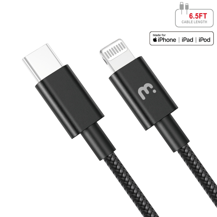 MyBat Pro MFi Câble USB-C vers Lightning 2m