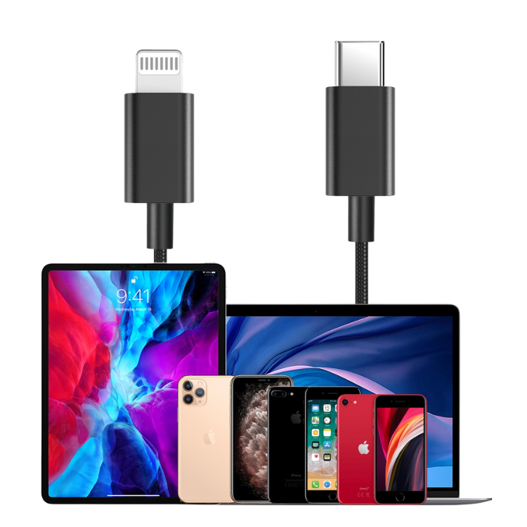MyBat Pro MFi Câble USB-C vers Lightning 2m