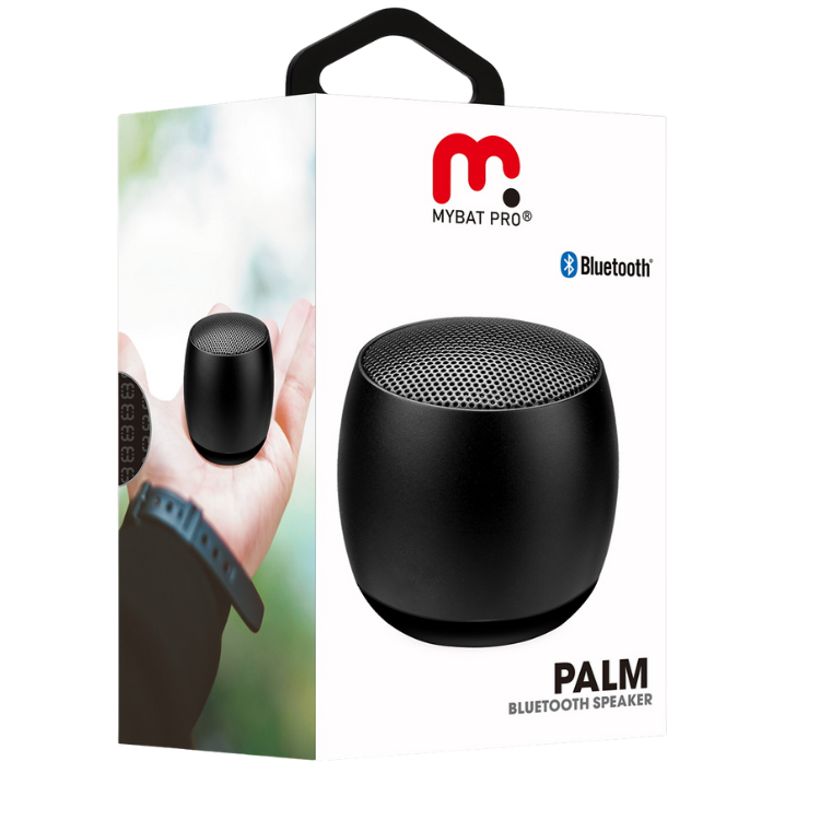 MyBat Pro Palm Mini Portable Wireless Speaker - Black