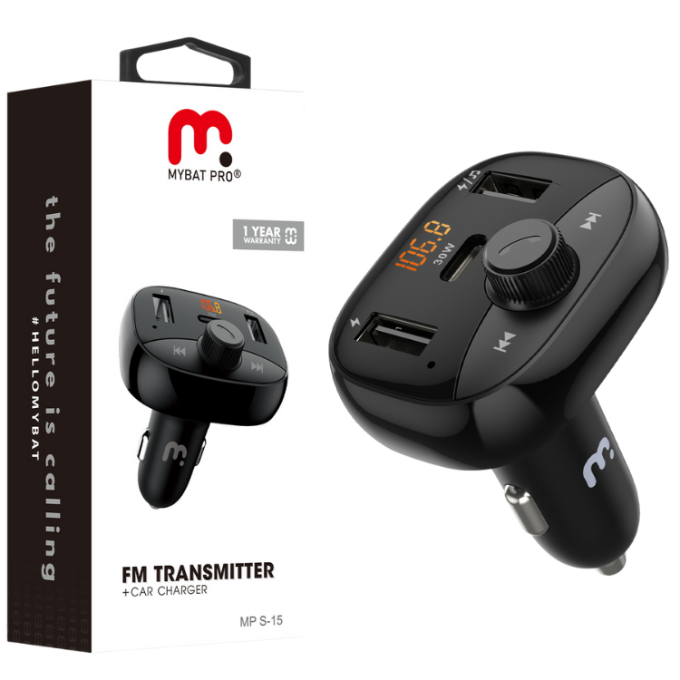 MyBat Pro Transmetteur FM avec chargeur voiture