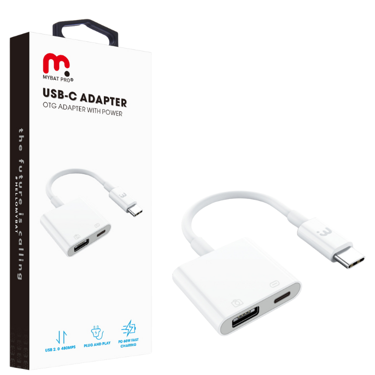 MyBat Pro Adapter Connecte, Recharge, Simplifie USB-C