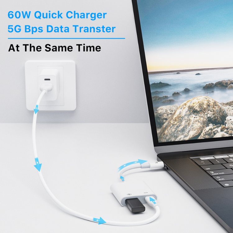 MyBat Pro Adapter Connecte, Recharge, Simplifie USB-C