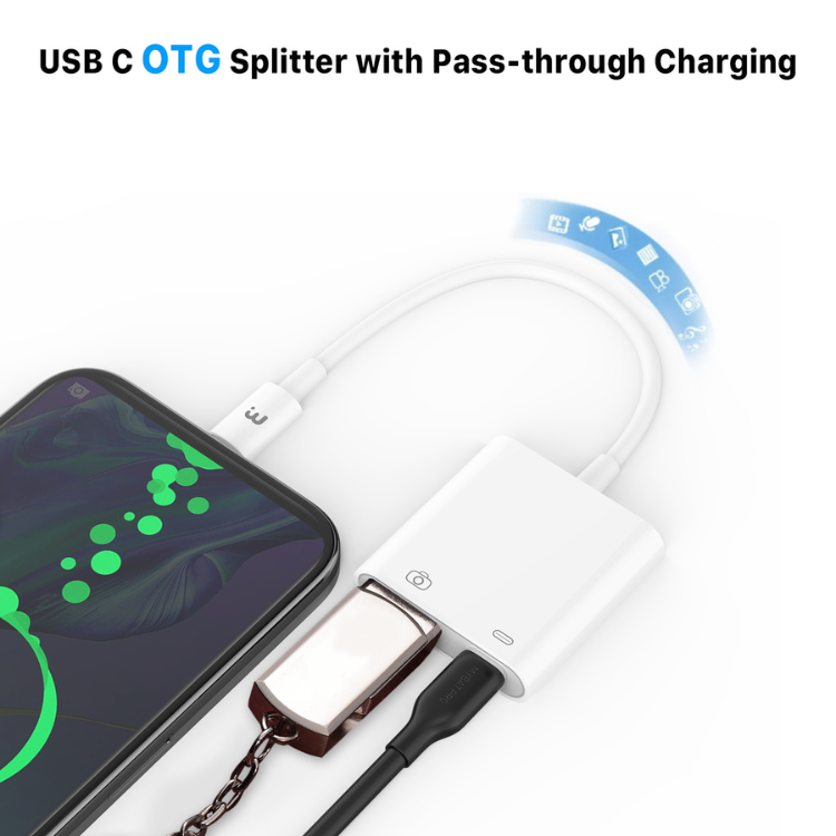 MyBat Pro Adapter Connecte, Recharge, Simplifie USB-C