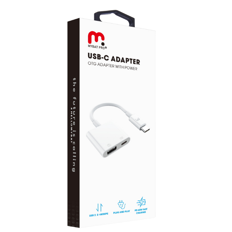 MyBat Pro Adapter Connecte, Recharge, Simplifie USB-C