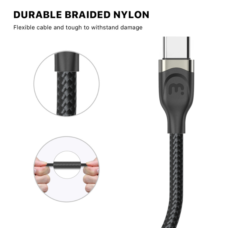 MyBat Pro Câble tressé USB-C vers USB-C 1m
