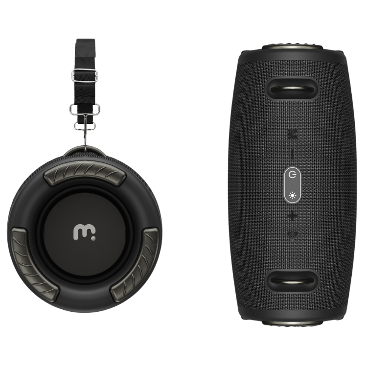 MyBat Pro Vibebuddy Plus Portable Wireless Speaker - Black