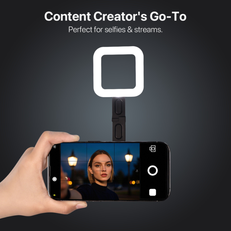 Anneau Selfie MagSafe GlowOn