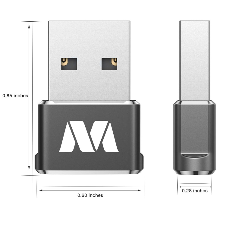 MyBat Adapteur USB-C femelle vers USB-A mâle